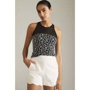 Anthropologie Maeve NWT Women's Sleeveless Top Black Size M